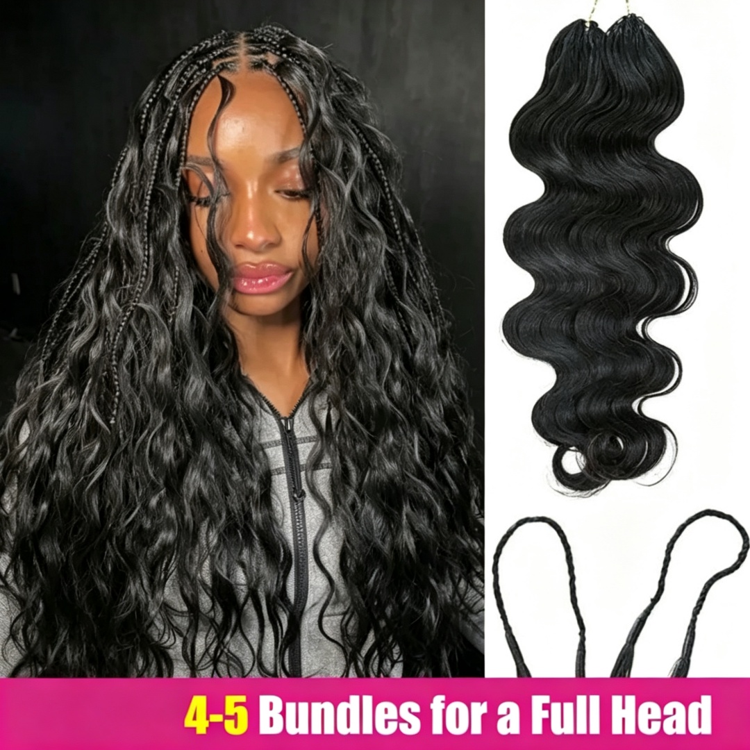 Hair Bundles - Smilegirl Extensions de cheveux naturels à