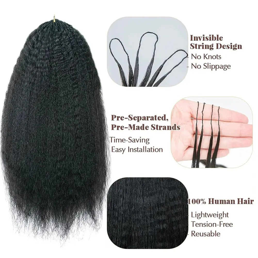 Cheveux humains au crochet san - Human Hair Wigs avis et prix