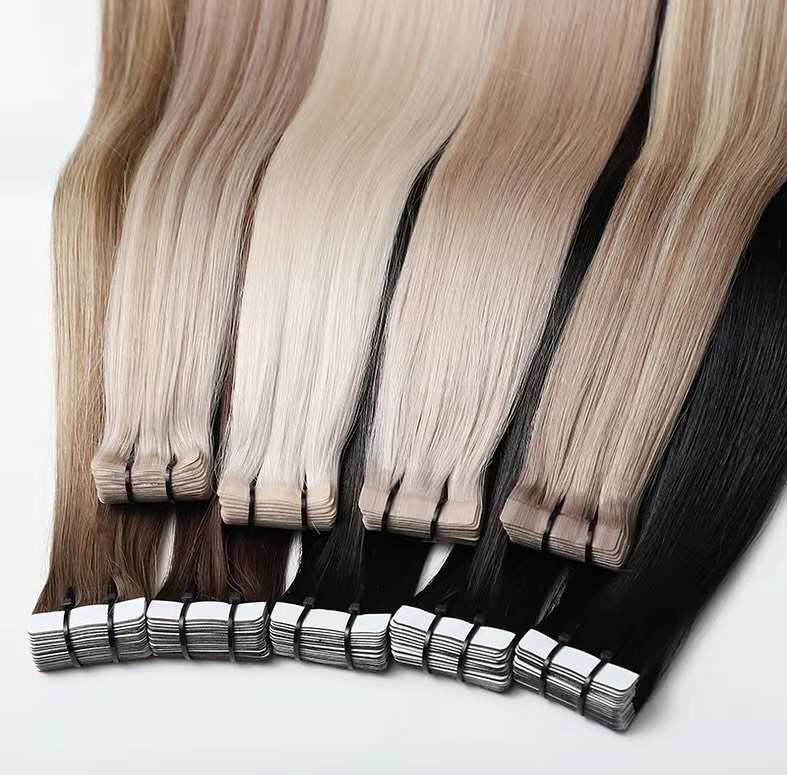 Extensions de cheveux naturels - Invisible Tape In Extensions Real Hair avis et prix